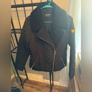 Women’s Black Guess Coat!